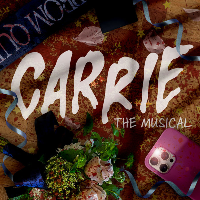 A promotional graphic for "Carrie: The Musical." Graphic provided by The Carnegie. 