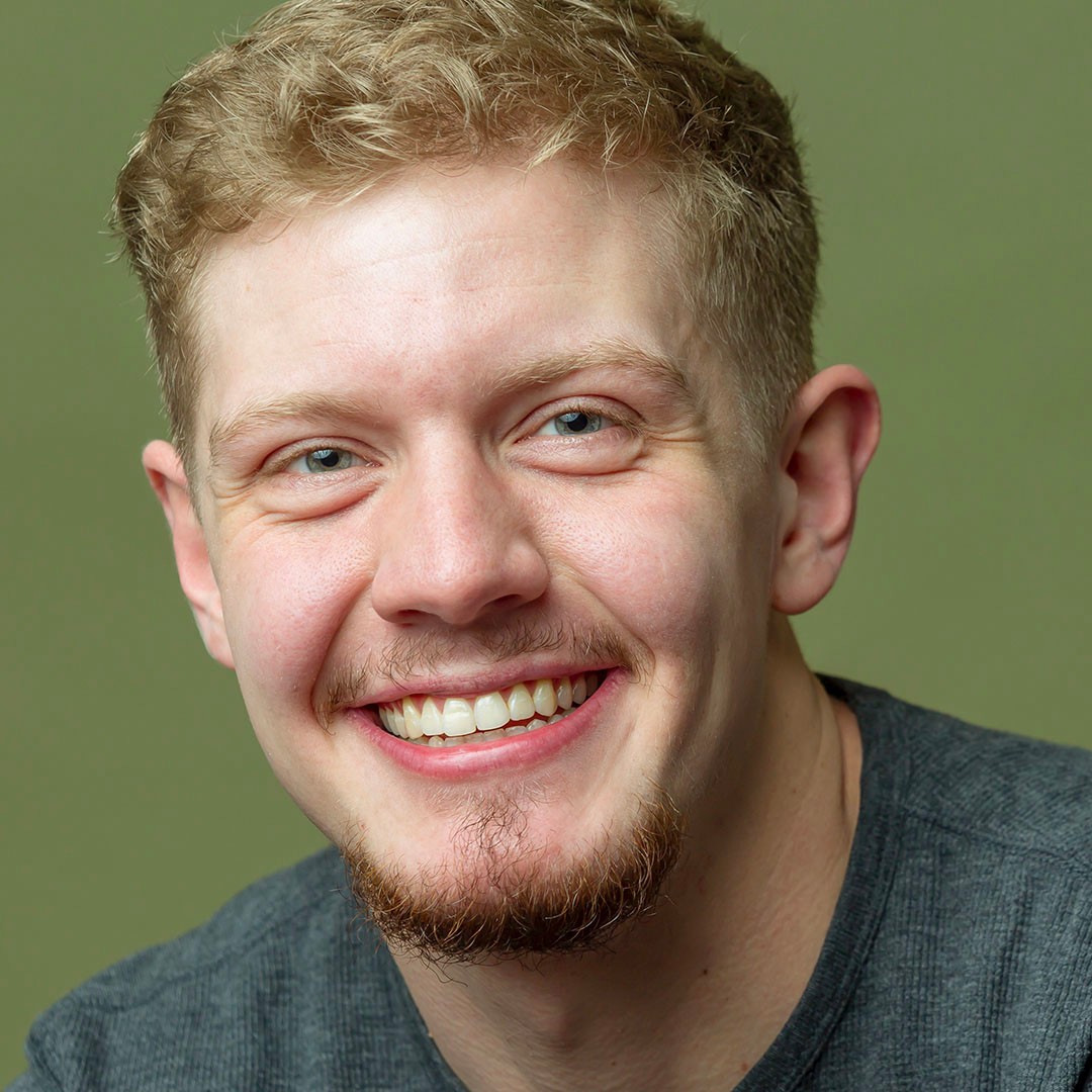 A portrait of Eli Lucas